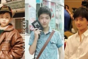 90后陆剧男星青涩旧照：杨洋肖战从小帅到大